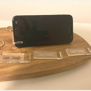 telefoonstandaard sleutelhangerbestand voor lasersnijden. Vier maten telefoonstandaard svg, telefoonhouder, telefoonhouder sleutelhanger, mobiele telefoonhouder sleutelhanger
