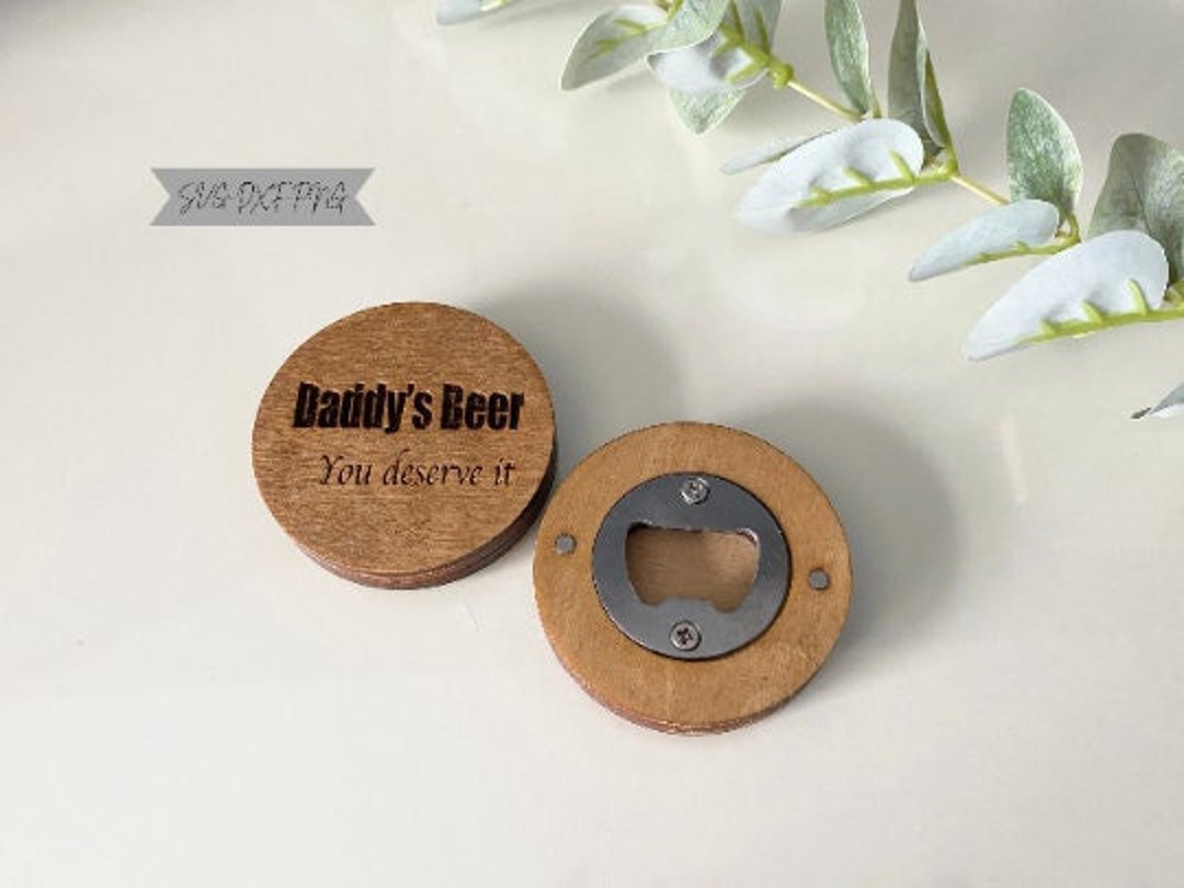 Wooden Bottle Opener File Laser Ready, Bottle Opener Svg, Bottle Opener