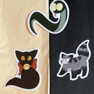 Shocked Animals | Waterproof Stickers