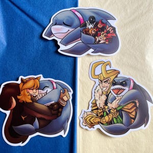 Rival Sharks | Waterproof Stickers