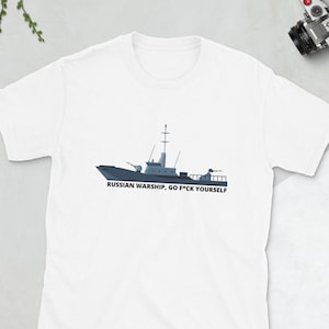 Russian Warship Short-Sleeve Unisex T-Shirt