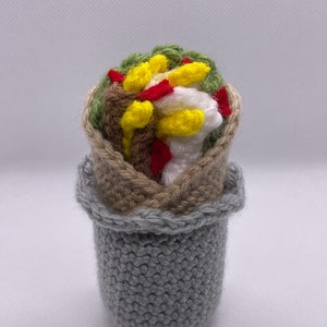 Handmade Amigurumi Burrito