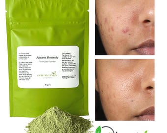 Qasil Powder | Natural Face Cleanser & Mask | 3-in-1 Exfoliating Powder | Botanical Skincare