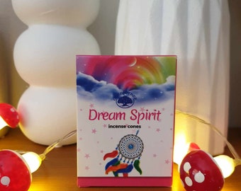 10 incense cones green tree dream spirit