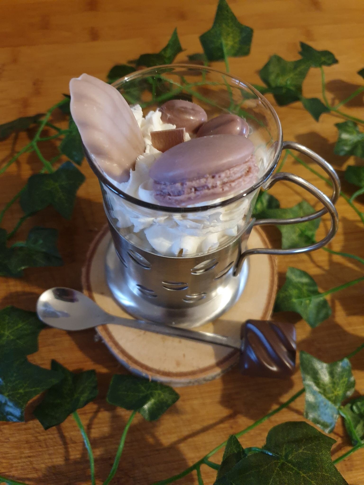 Bougie Tasse Mug de Cappuccino