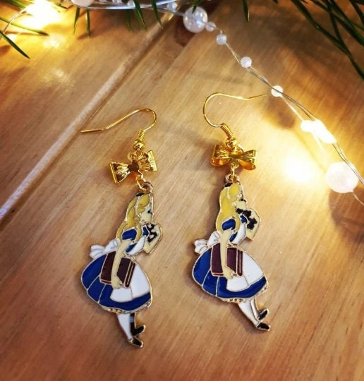 Alice in shop wonderland earrings