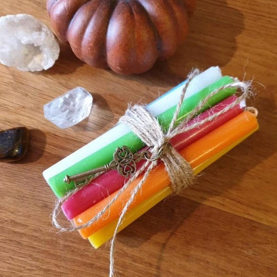 Set de 11 Bougies d'intention Bougie Magie Cérémonielle