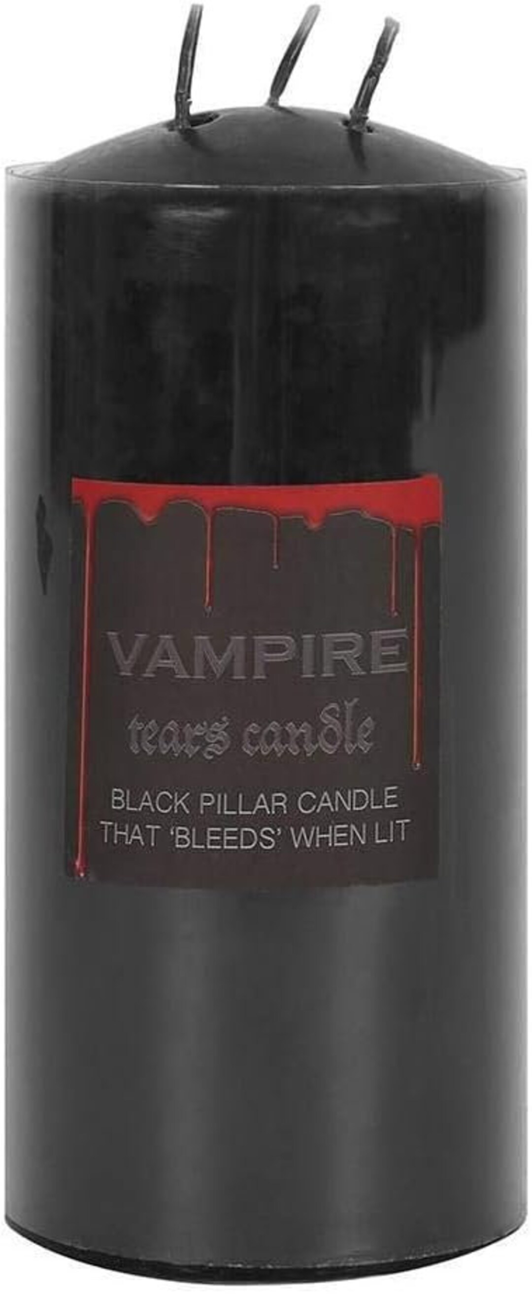 Large Vampire Tear Pillar Candle 15 Cm