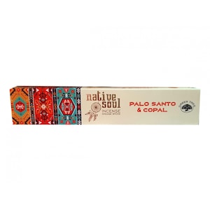 incense stick green tree native soul palo santo & copal