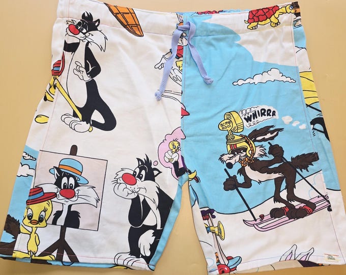 Shorts Vintage Loony Toons Cotton