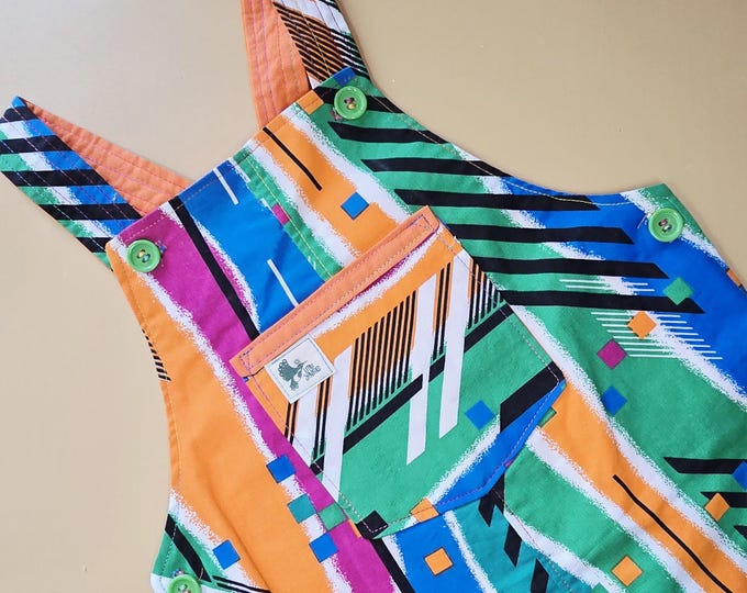 5Y 078 - Vintage Retro Cotton Overalls