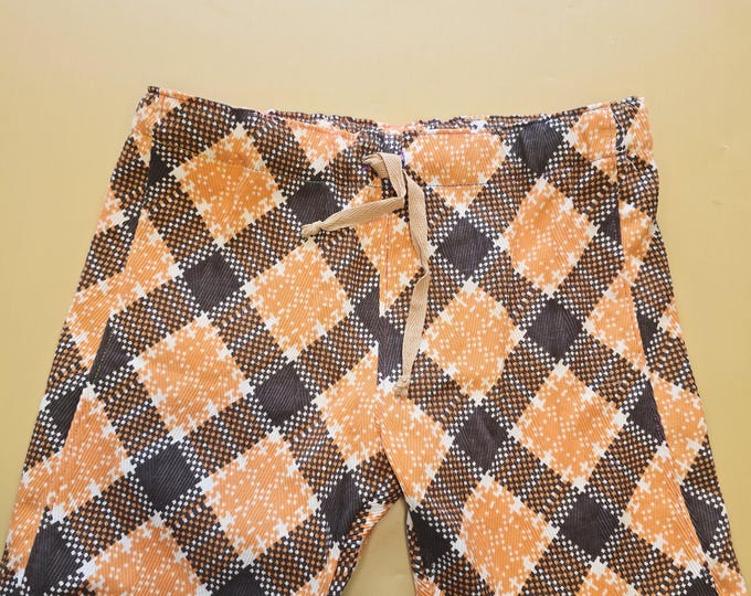 3/4146 Vintage Textured Cotton baggy shorts