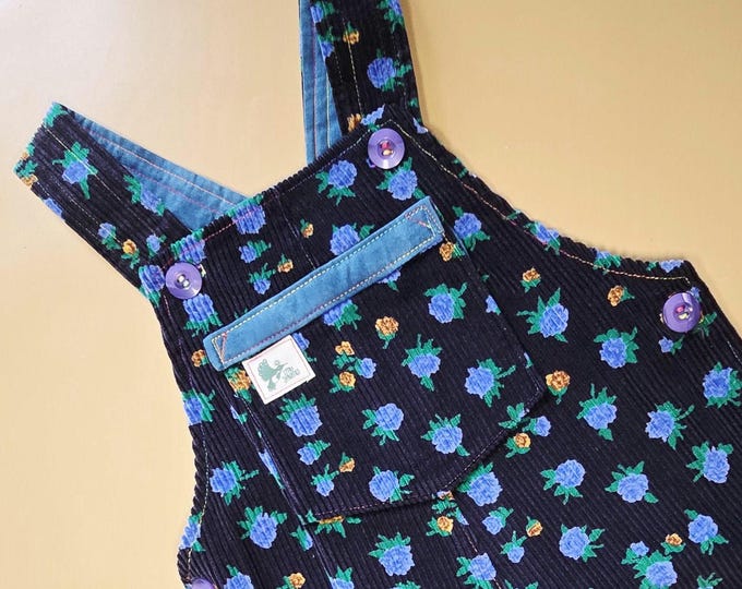 3Y 065 - Vintage Cotton Cord Overalls