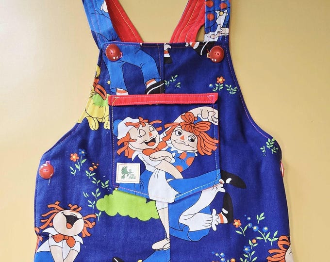 4Y 071 - Vintage Ragedy Anne Cotton Overalls