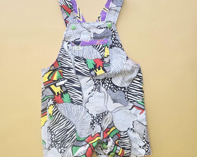 6M 037 Reversible Vintage cotton overalls