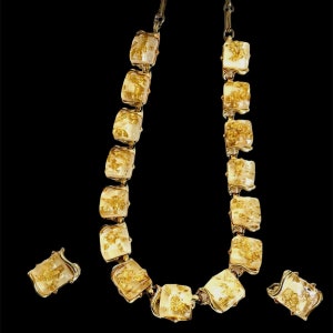 Vintage CORO Champagne Confetti  Set