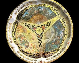 Vintage XL DAHER Metal Tray