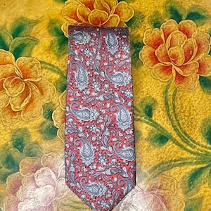 Vintage Christian Dior Paisley Krawatte