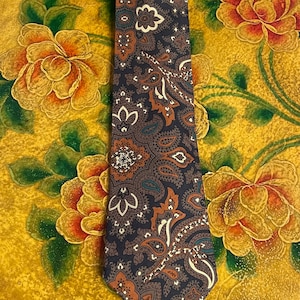 Vintage LIBERTY of LONDON Fall Silk Tie