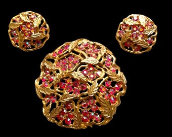 Set vintage di Sarah Coventry "Aurora Lights" (1965)