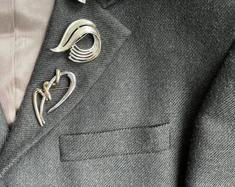 Gruppo di 3 spille vintage