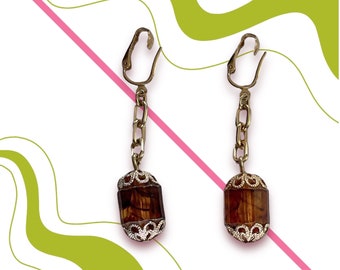 Vintage Sarah Coventry "Golden Lantern" Earrings