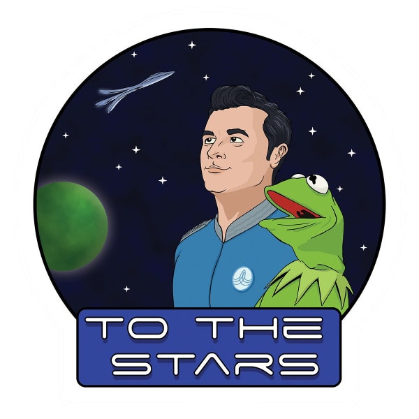 The Orville - To The Stars - High Quality Vinyl Sticker