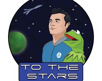 The Orville - To The Stars - High Quality Vinyl Sticker
