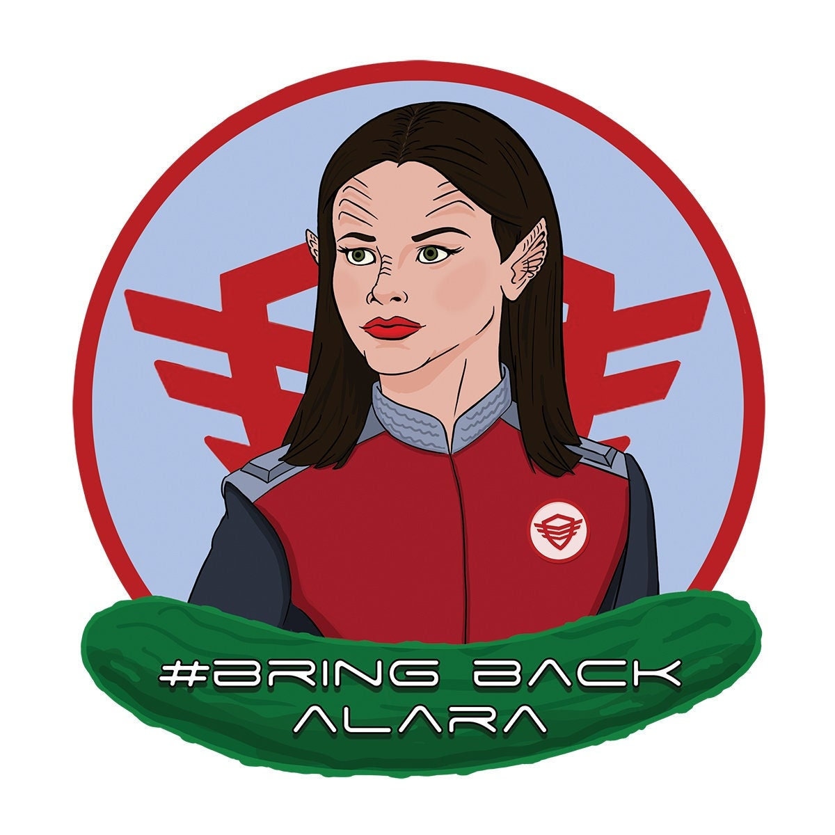 The Orville - Bring Back Alara - High Quality Vinyl Sticker
