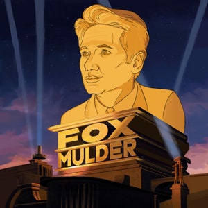 Fox Mulder - Vinyl Sticker