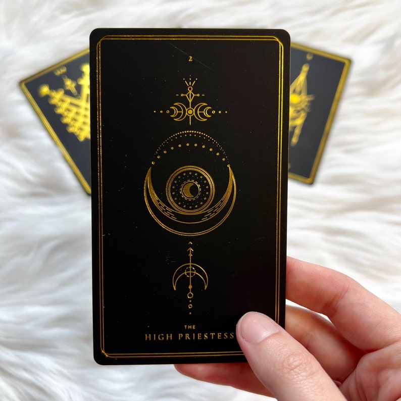 Soul Cards Tarot Soul Cards Tarot Midnight Black - Etsy