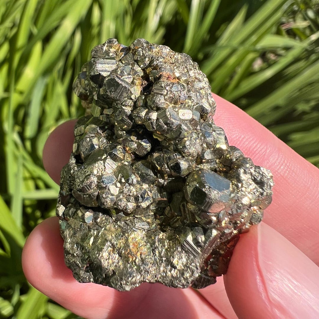 Raw Pyrite Cluster - Natural Pyrite - Rough Pyrite Chunk - Pyrite ...