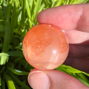 Flower Agate Sphere - Flower Agate Crystal - Crystal Sphere - Heart Chakra & Root Chakra