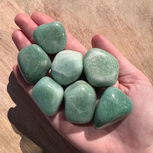 Green Aventurine Tumble - Tumbled Green Aventurine - Tumbled Crystals - Heart Chakra