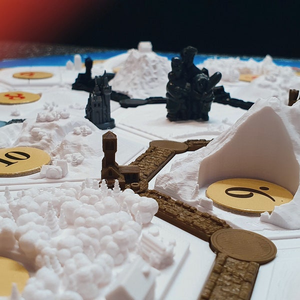 3D Print Catan ohne Farbe