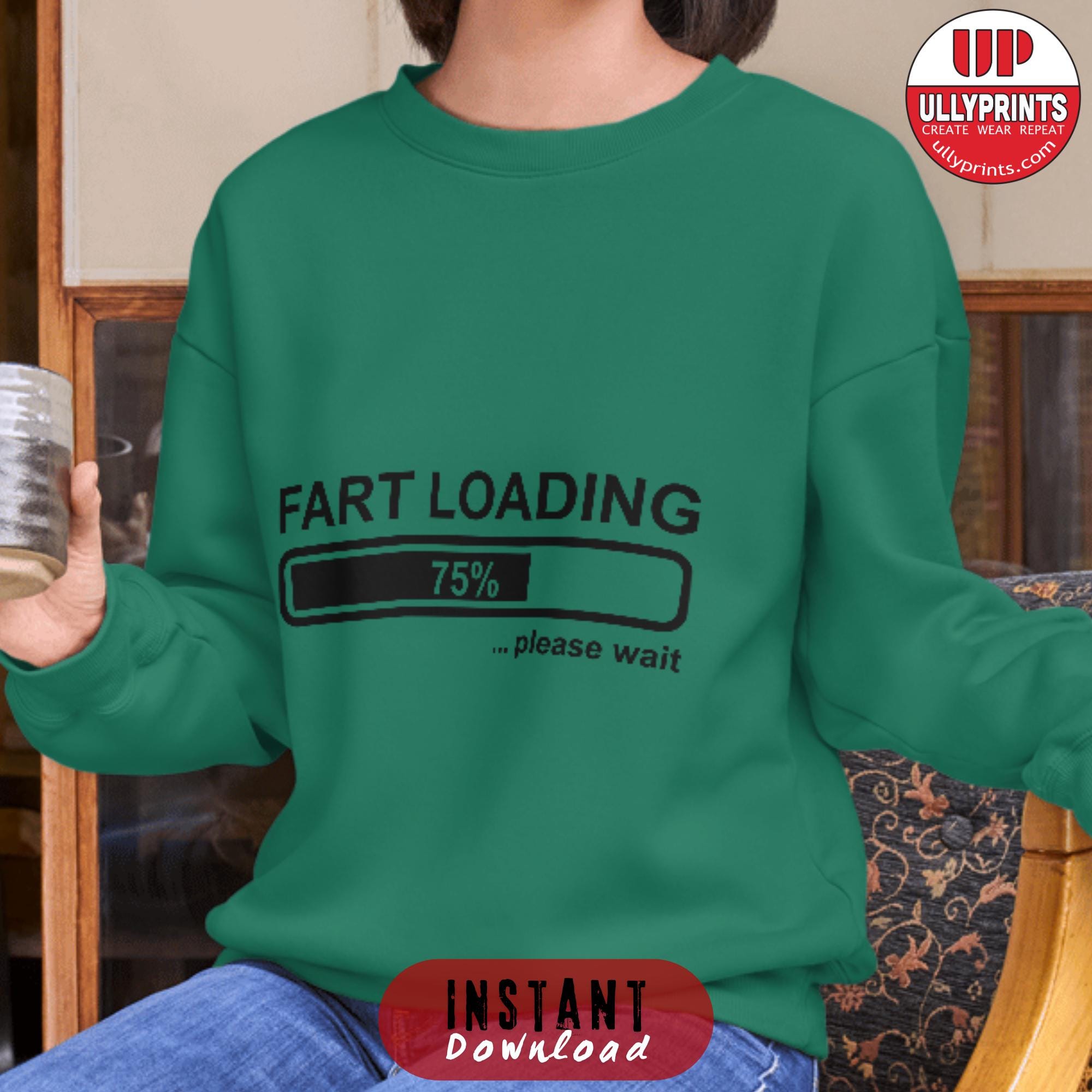 Fart Loading Please Wait PNG File, Fart 2024 Funny PNG Print, Funny ...