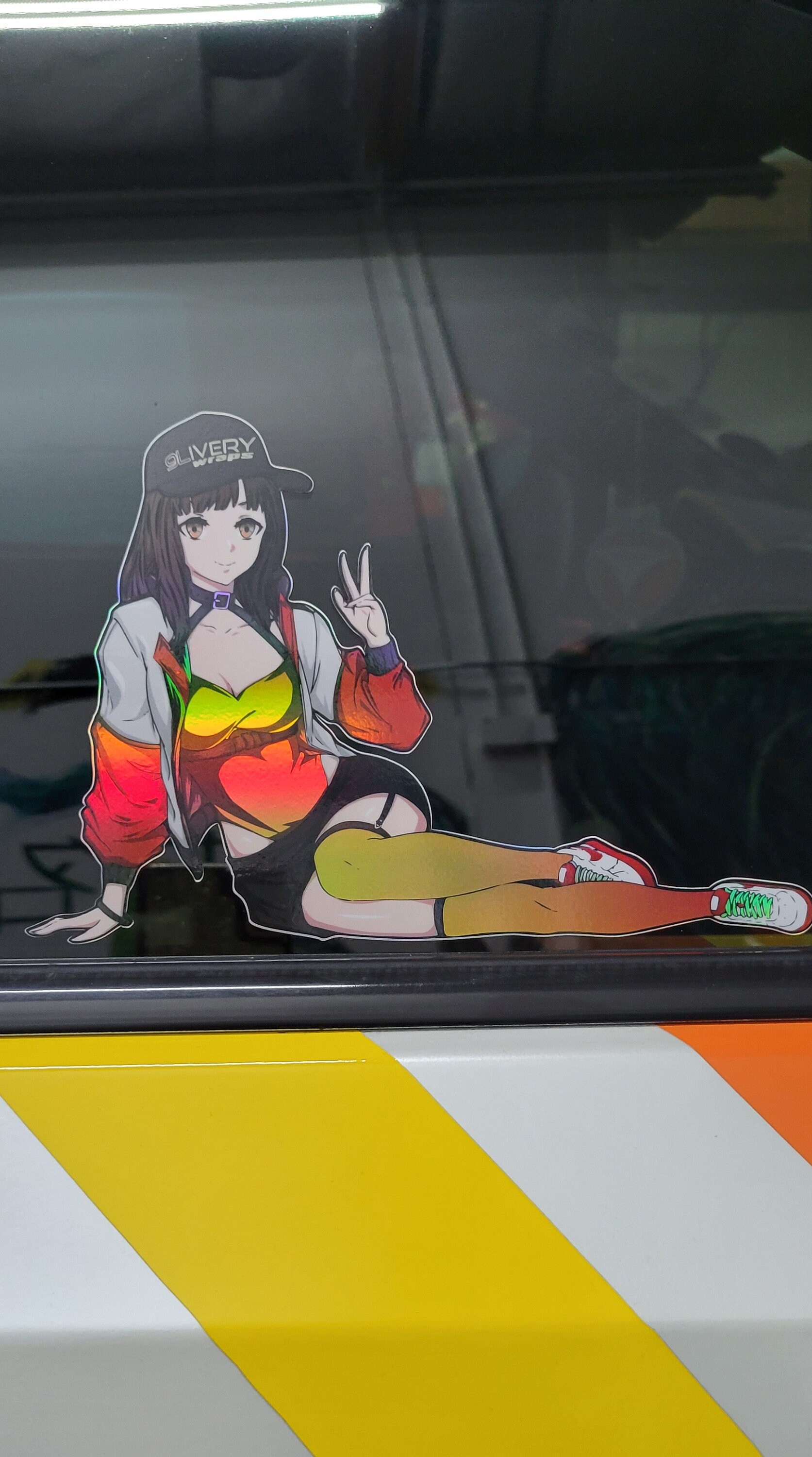 Anime Car Decal  Geeksticker