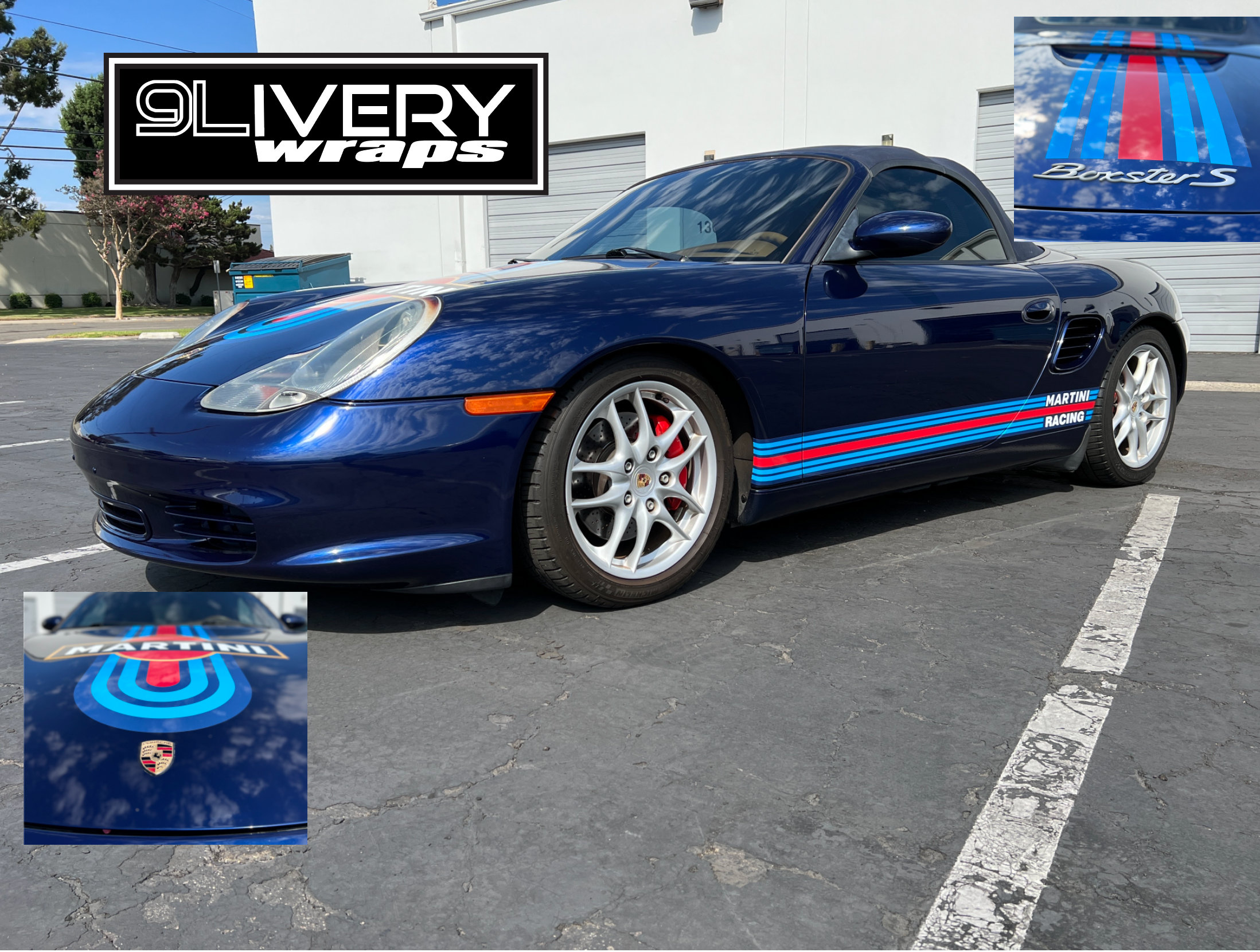 Martini Style Racing Stripes: DIY Vinyl Decal Kit for Porsche - Etsy