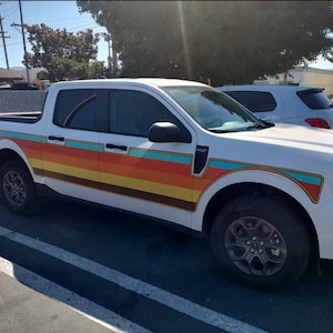 Maverick Retro Stripes - 70&#39;s Style - Custom Colors Available - For Ford Maverick