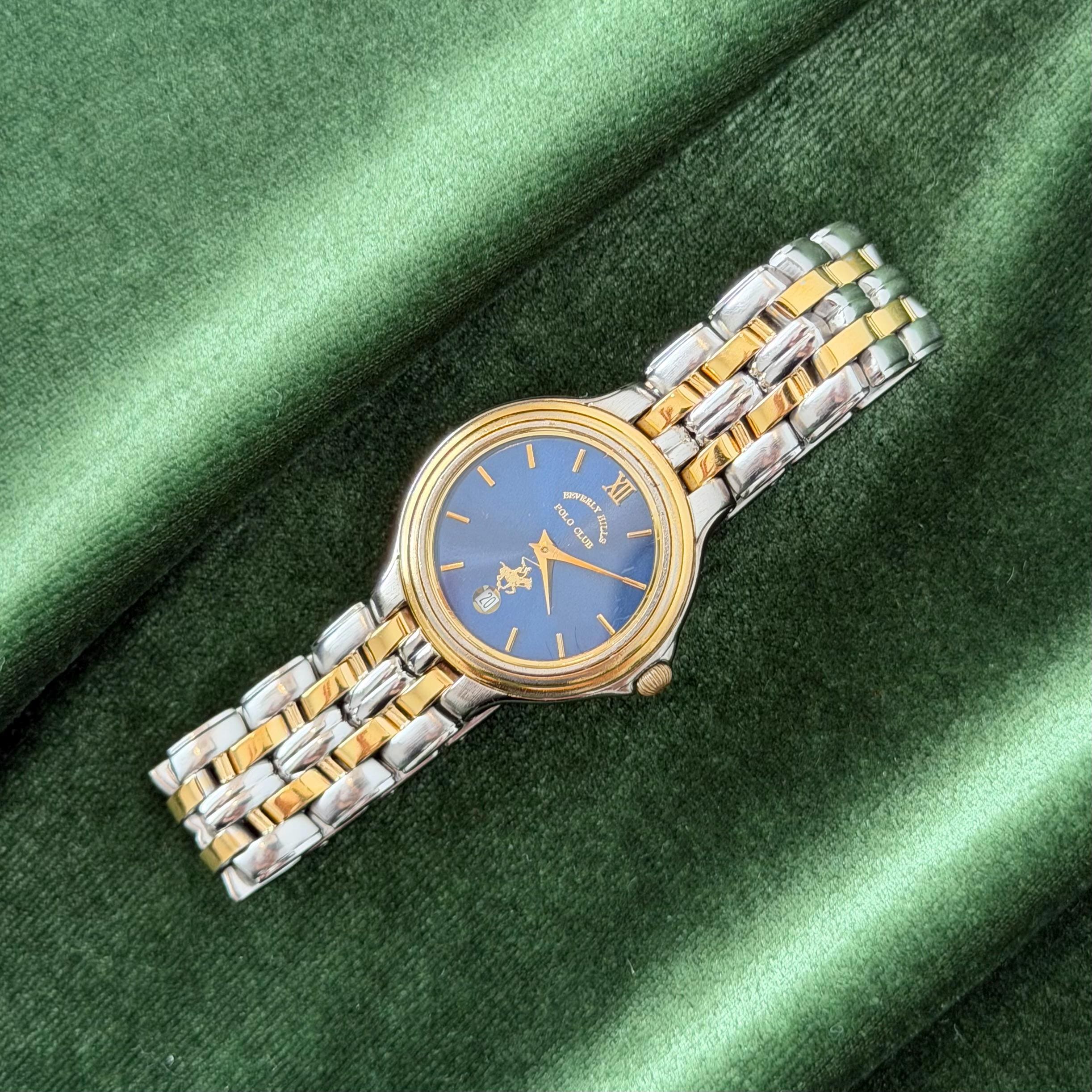 poloクラブ　腕時計　ゴールド Polo club watch - Etsy 日本