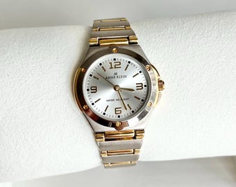 Two-tone Diamanté Bow Watch - Etsy