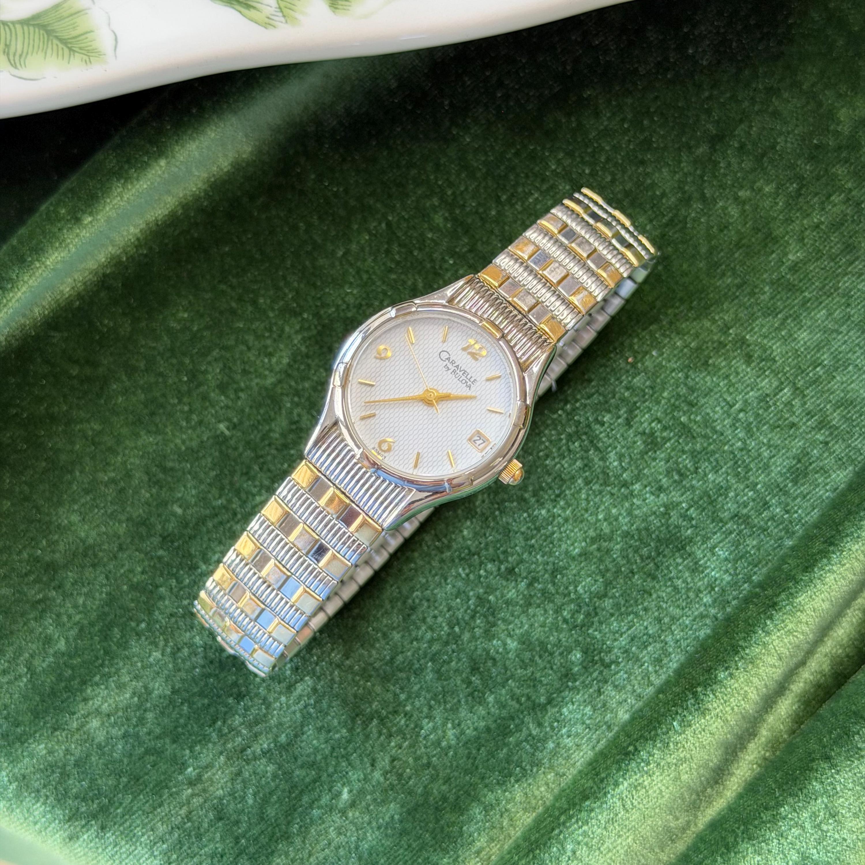 Caravelle By Bulova 48H38 New Battery Ladies Watch 17MM 7\