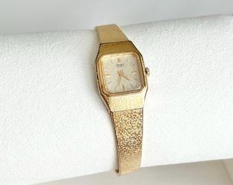 ヴィンテージ 1980年代 セイコー レディース クォーツウォッチ