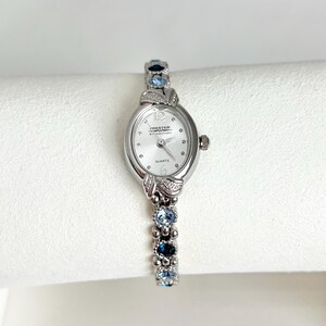Vintage 1980s Prestige by Waltham Silver Tone Women display picture 1