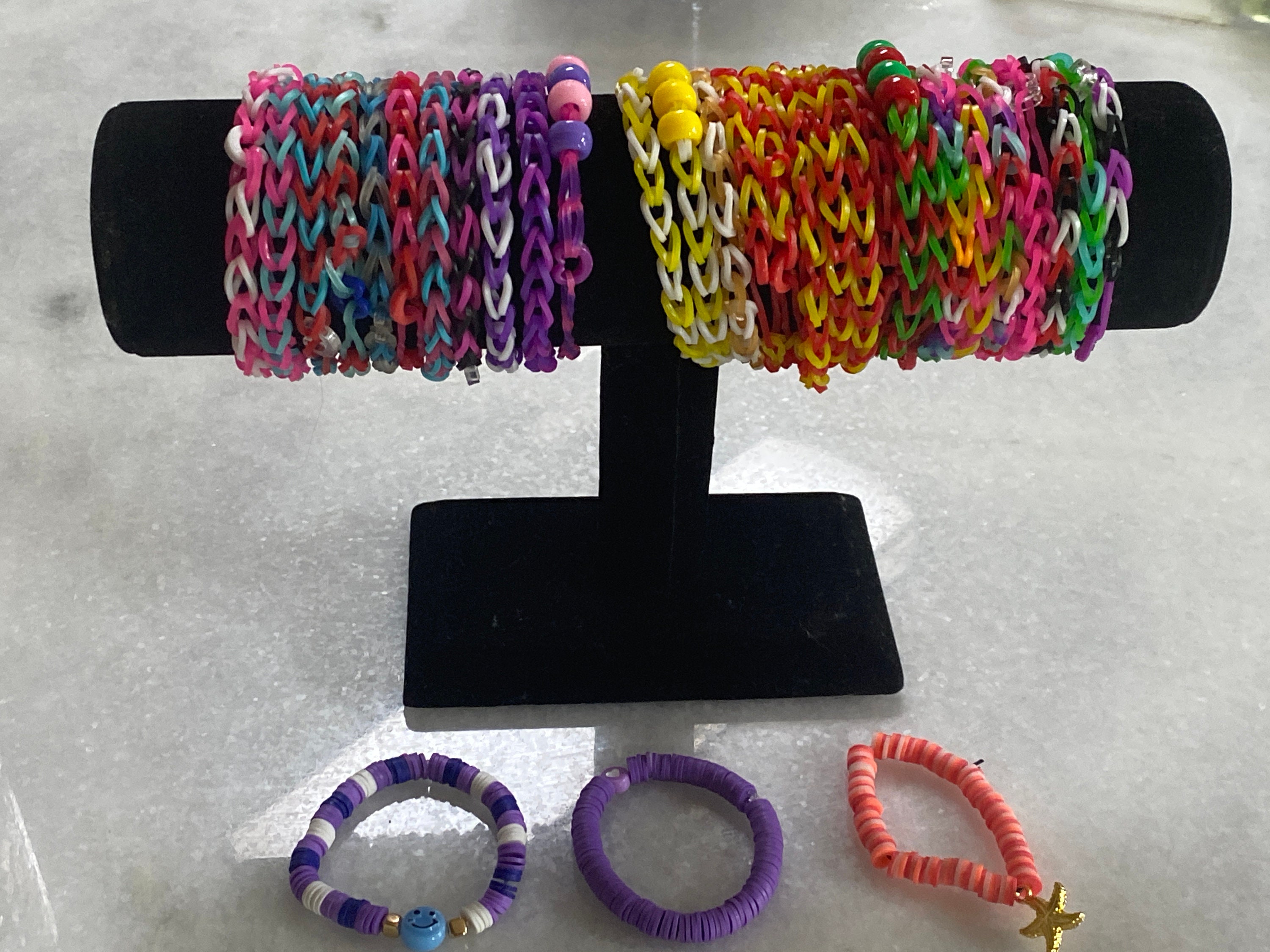 Custom Rubber band Bracelet Etsy Canada