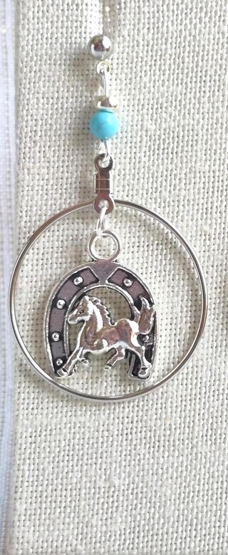 ONEFINITY Orecchini A Ferro Di Cavallo In Argento 925 Con Turchese – Stile Cowgirl, Gioielli Western Per Donna