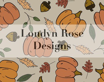 Fall seamless pattern, seamless pattern