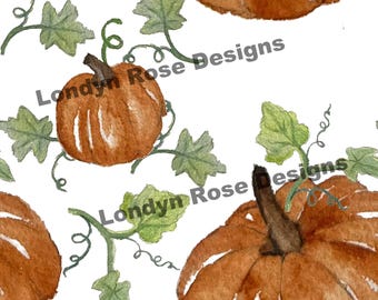 Pumpkin seamless pattern, pumpkin seamless file, fall file, fall seamless