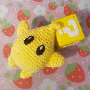 CROCHET PATTERN - Luma Super Mario Galaxy - Digital PDF for Amigurumi Plush - Super Mario Movie