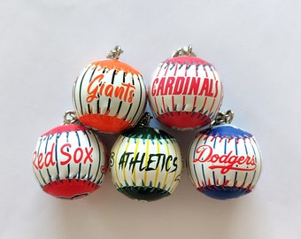 MLB Baseball Teams 3D Keychain